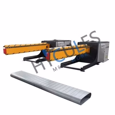 Máquina formadora oval de duto espiral de tubo de alumínio para ar HVAC para formador de tubo