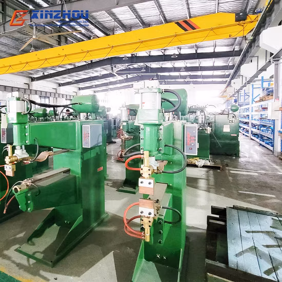 Máquina de solda a ponto DC portátil de folha galvanizada de braço longo 2+2mm