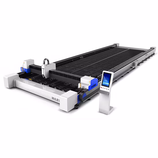 Máquina de corte a laser de fibra CNC Accurl 500W para aço inoxidável de 2,5 mm