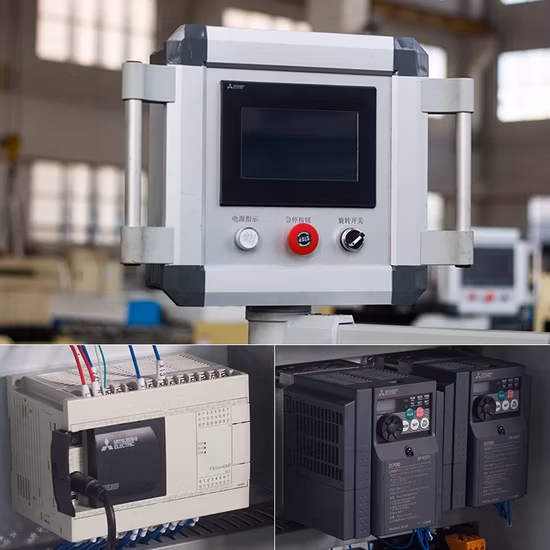 Linha de produção de dutos automáticos de chapa metálica 3 III